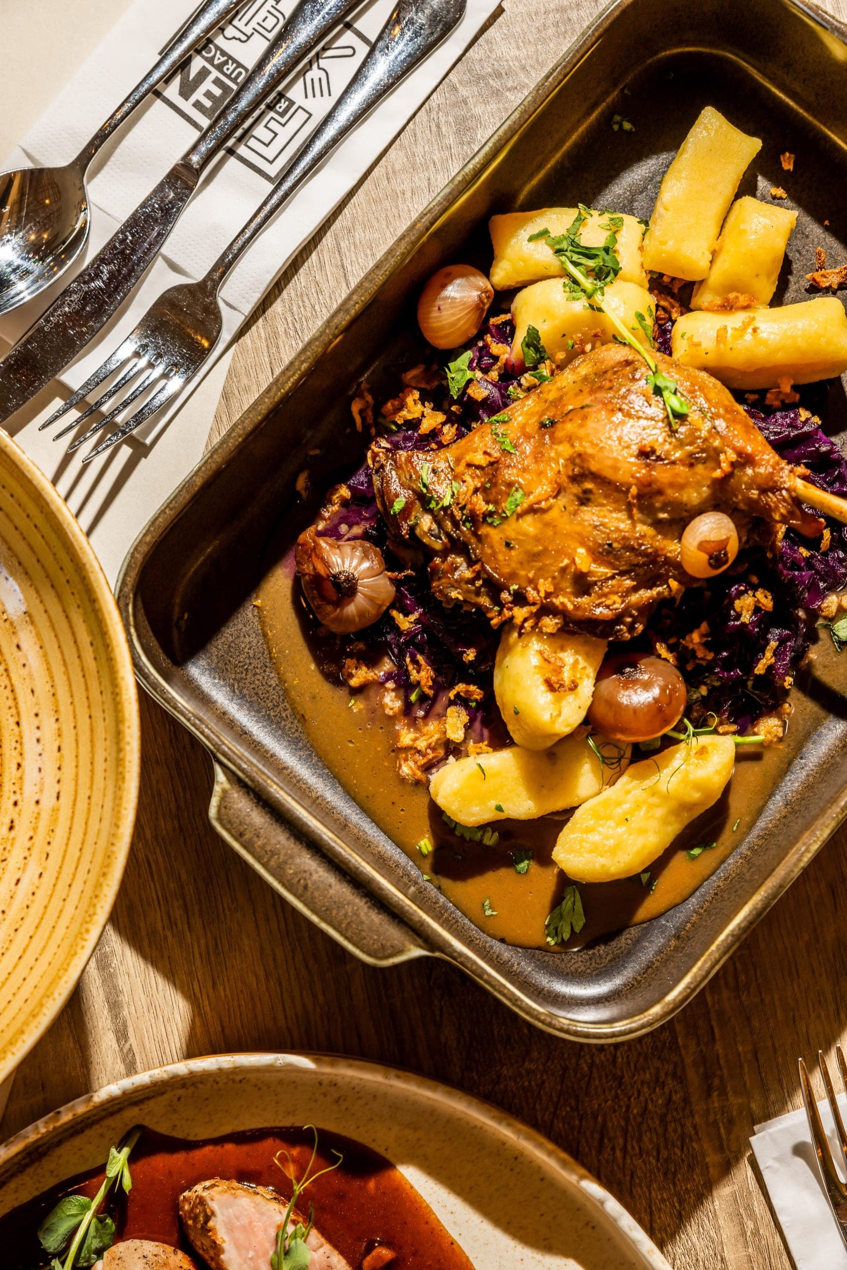 Pečené brambory s řepou